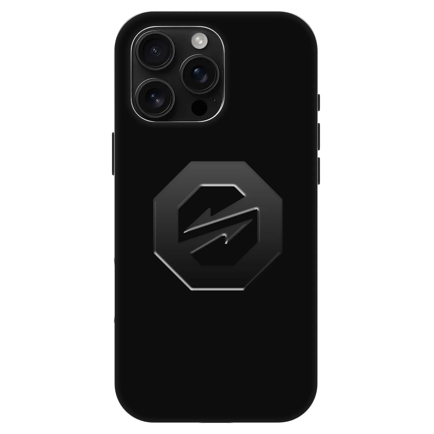 Picasee Fashion Case MagSafe Apple iPhone 16 Pro Max - OKTAGON - Stealth Logo