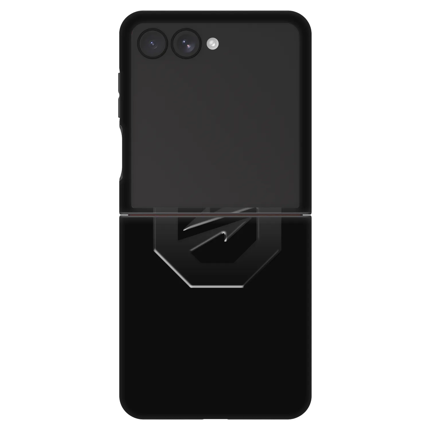 Picasee Fashion Case Samsung Galaxy Z Flip7 5G - OKTAGON - Stealth Logo