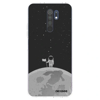 Picasee átlátszó szilikon tok az alábbi mobiltelefonokra Xiaomi Redmi 9 - Astronaut