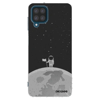 Picasee átlátszó szilikon tok az alábbi mobiltelefonokra Samsung Galaxy A12 A125F - Astronaut