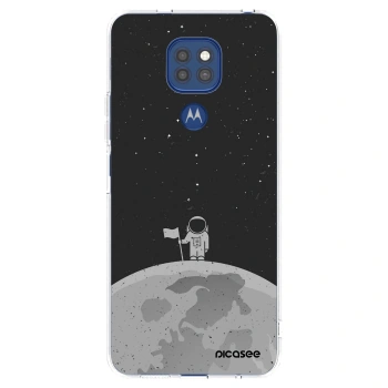 Picasee átlátszó szilikon tok az alábbi mobiltelefonokra Motorola Moto G9 Play - Astronaut