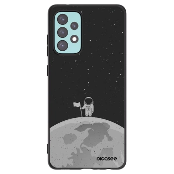 Picasee fekete szilikon tok az alábbi mobiltelefonokra Samsung Galaxy A72 A725F - Astronaut