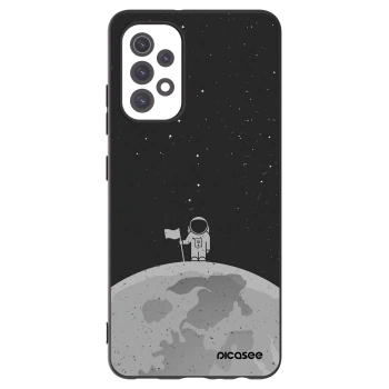 Picasee fekete szilikon tok az alábbi mobiltelefonokra Samsung Galaxy A32 5G A326B - Astronaut