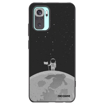Picasee fekete szilikon tok az alábbi mobiltelefonokra Xiaomi Redmi Note 10 Pro - Astronaut