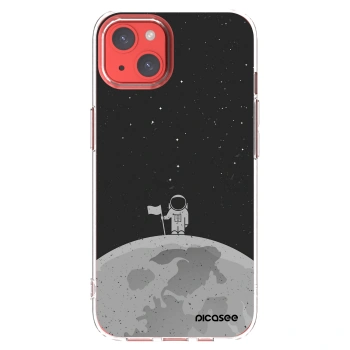Picasee átlátszó szilikon tok az alábbi mobiltelefonokra Apple iPhone 13 - Astronaut
