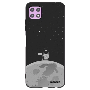 Picasee fekete szilikon tok az alábbi mobiltelefonokra Samsung Galaxy A22 A226B 5G - Astronaut