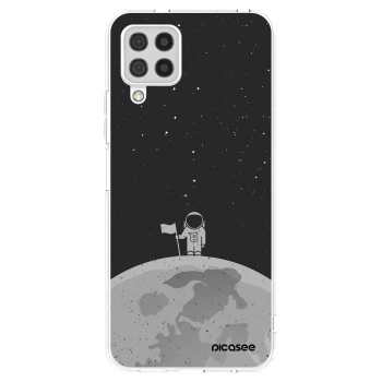 Picasee átlátszó szilikon tok az alábbi mobiltelefonokra Samsung Galaxy A22 A225F 4G - Astronaut