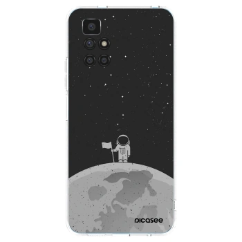 Picasee átlátszó szilikon tok az alábbi mobiltelefonokra Xiaomi Redmi 10 - Astronaut