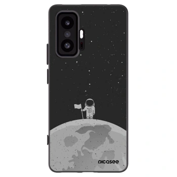 Picasee fekete szilikon tok az alábbi mobiltelefonokra Xiaomi 11T Pro - Astronaut