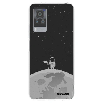 Picasee átlátszó szilikon tok az alábbi mobiltelefonokra Vivo X60 Pro 5G - Astronaut