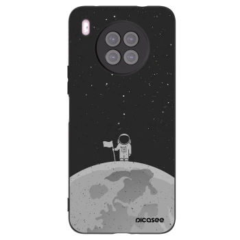 Picasee fekete szilikon tok az alábbi mobiltelefonokra Huawei Nova 8i - Astronaut