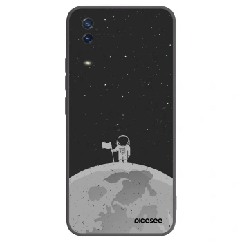 Picasee fekete szilikon tok az alábbi mobiltelefonokra Vivo Y11s - Astronaut