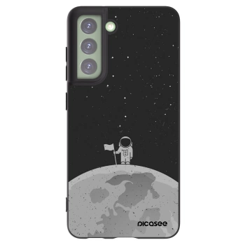 Picasee fekete szilikon tok az alábbi mobiltelefonokra Samsung Galaxy S21 FE 5G - Astronaut