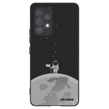 Picasee fekete szilikon tok az alábbi mobiltelefonokra Samsung Galaxy A53 5G A536 - Astronaut
