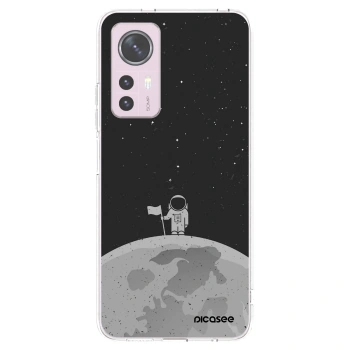 Picasee átlátszó szilikon tok az alábbi mobiltelefonokra Xiaomi 12 - Astronaut