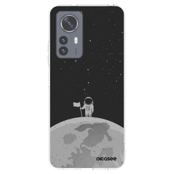 Picasee átlátszó szilikon tok az alábbi mobiltelefonokra Xiaomi 12 Pro - Astronaut