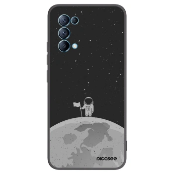Picasee fekete szilikon tok az alábbi mobiltelefonokra OPPO Reno 5 5G - Astronaut