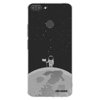 Picasee átlátszó szilikon tok az alábbi mobiltelefonokra Huawei P Smart - Astronaut