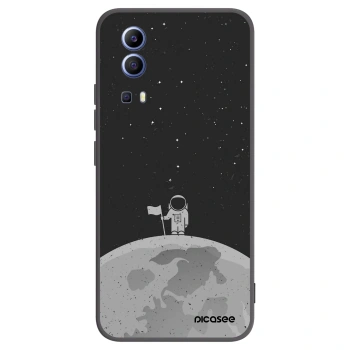 Picasee fekete szilikon tok az alábbi mobiltelefonokra Vivo Y52 5G - Astronaut