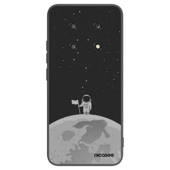 Picasee fekete szilikon tok az alábbi mobiltelefonokra Honor Magic4 Lite 5G - Astronaut