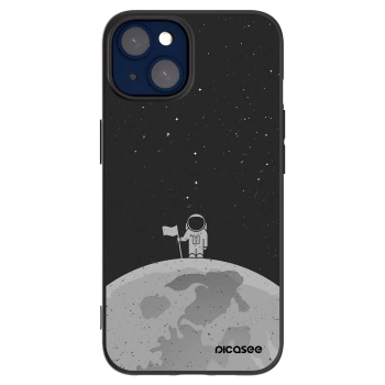 Picasee fekete szilikon tok az alábbi mobiltelefonokra Apple iPhone 14 - Astronaut
