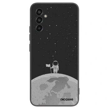 Picasee fekete szilikon tok az alábbi mobiltelefonokra Samsung Galaxy M13 M135F - Astronaut