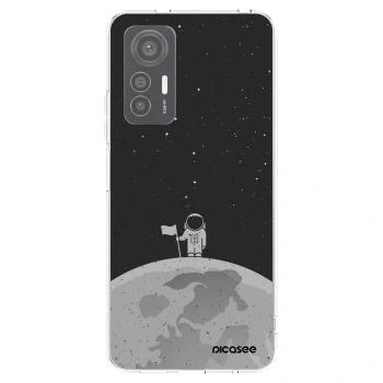 Picasee átlátszó szilikon tok az alábbi mobiltelefonokra Xiaomi 12 Lite - Astronaut