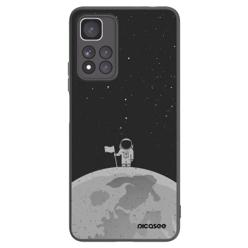 Picasee fekete szilikon tok az alábbi mobiltelefonokra Xiaomi Redmi Note 11 Pro+ 5G - Astronaut