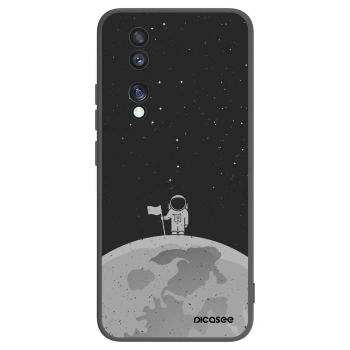 Picasee fekete szilikon tok az alábbi mobiltelefonokra Honor 70 - Astronaut