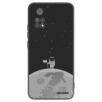 Picasee fekete szilikon tok az alábbi mobiltelefonokra Xiaomi Poco M4 Pro - Astronaut