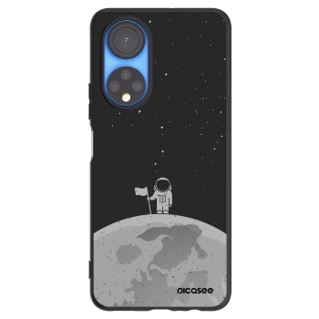 Picasee fekete szilikon tok az alábbi mobiltelefonokra Honor X7 - Astronaut