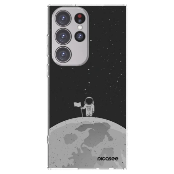 Picasee átlátszó szilikon tok az alábbi mobiltelefonokra Samsung Galaxy S23 Ultra 5G - Astronaut