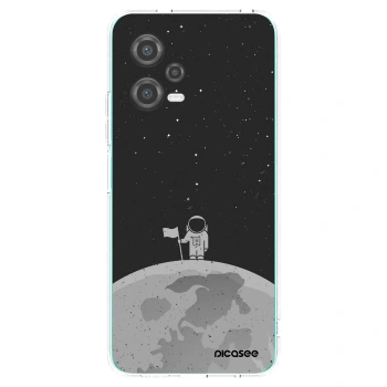Picasee átlátszó szilikon tok az alábbi mobiltelefonokra Xiaomi Poco X5 - Astronaut