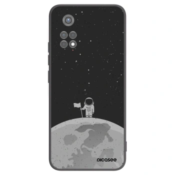 Picasee fekete szilikon tok az alábbi mobiltelefonokra Xiaomi Redmi Note 11S 5G - Astronaut