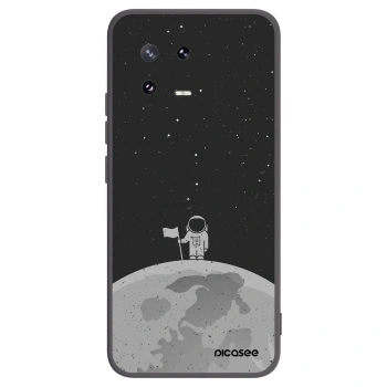 Picasee fekete szilikon tok az alábbi mobiltelefonokra Xiaomi 13 Pro - Astronaut