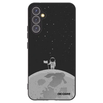 Picasee fekete szilikon tok az alábbi mobiltelefonokra Samsung Galaxy A34 5G A346B - Astronaut