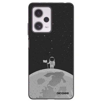 Picasee fekete szilikon tok az alábbi mobiltelefonokra Xiaomi Redmi Note 12 Pro+ 5G - Astronaut