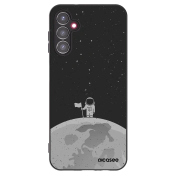 Picasee fekete szilikon tok az alábbi mobiltelefonokra Samsung Galaxy A14 5G A146P - Astronaut