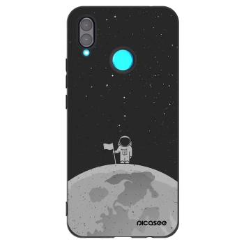 Picasee fekete szilikon tok az alábbi mobiltelefonokra Huawei Nova 3 - Astronaut