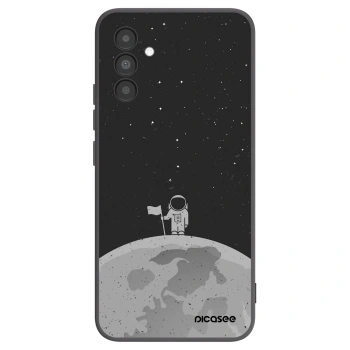 Picasee fekete szilikon tok az alábbi mobiltelefonokra Samsung Galaxy A04s A047F - Astronaut
