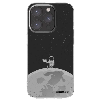 Picasee átlátszó szilikon tok az alábbi mobiltelefonokra Apple iPhone 15 Pro - Astronaut