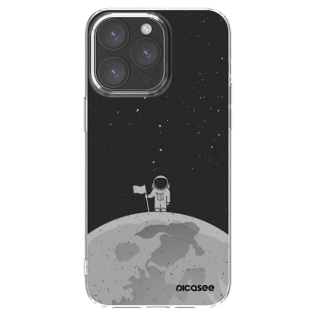 Picasee átlátszó szilikon tok az alábbi mobiltelefonokra Apple iPhone 15 Pro Max - Astronaut