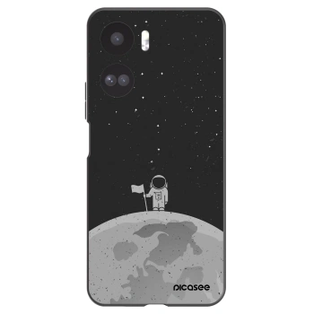 Picasee fekete szilikon tok az alábbi mobiltelefonokra Honor 90 Lite 5G - Astronaut