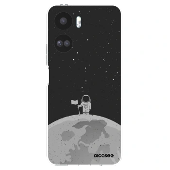 Picasee átlátszó szilikon tok az alábbi mobiltelefonokra Honor 90 Lite 5G - Astronaut