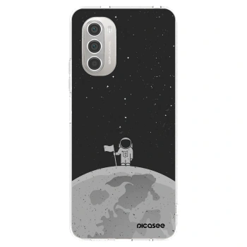Picasee átlátszó szilikon tok az alábbi mobiltelefonokra Motorola Moto G51 - Astronaut