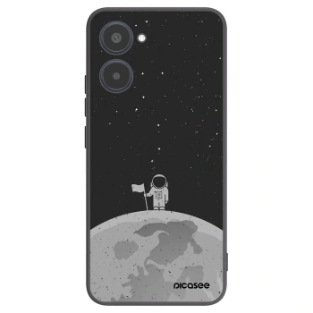 Picasee fekete szilikon tok az alábbi mobiltelefonokra Realme 10 4G - Astronaut