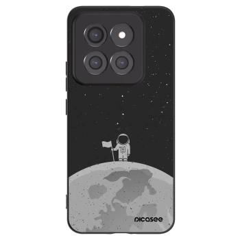 Picasee fekete szilikon tok az alábbi mobiltelefonokra Xiaomi 14 Pro - Astronaut