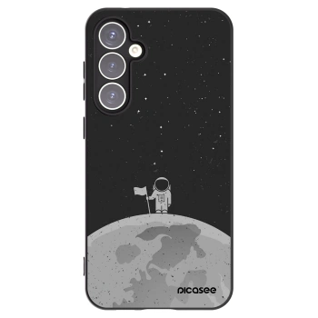 Picasee fekete szilikon tok az alábbi mobiltelefonokra Samsung Galaxy S23 FE S711B - Astronaut