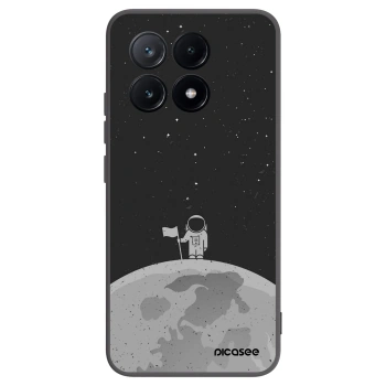 Picasee fekete szilikon tok az alábbi mobiltelefonokra Xiaomi Poco X6 Pro - Astronaut