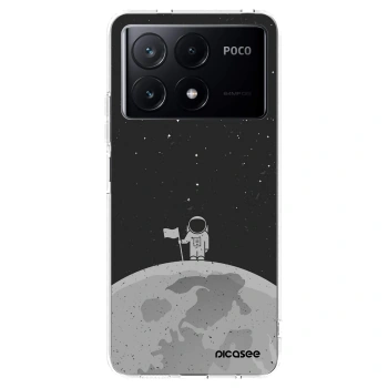 Picasee átlátszó szilikon tok az alábbi mobiltelefonokra Xiaomi Poco X6 Pro - Astronaut